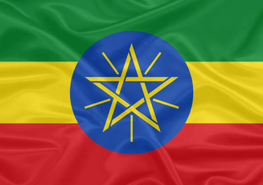 Imagem da Bandeira Etiópia