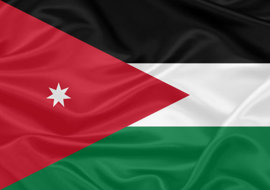 Imagem da Bandeira Jordânia