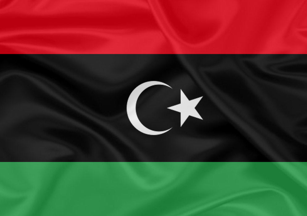Imagem da Bandeira Líbia