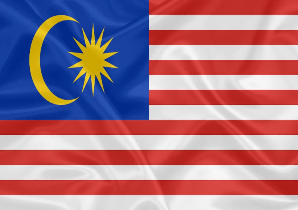Imagem da Bandeira Malásia