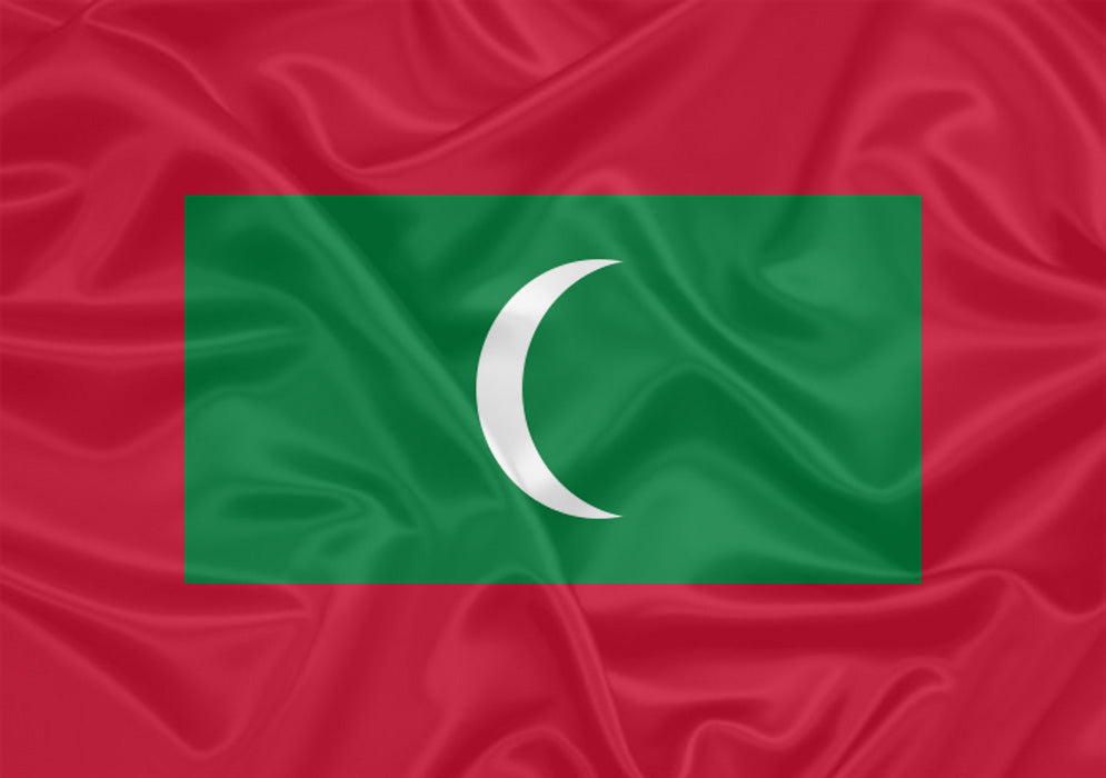 Imagem da Bandeira Maldivas