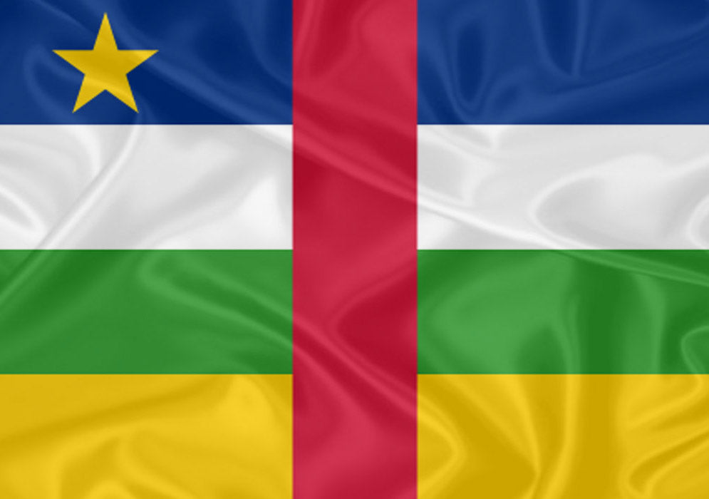 Imagem da Bandeira República Centro-Africana