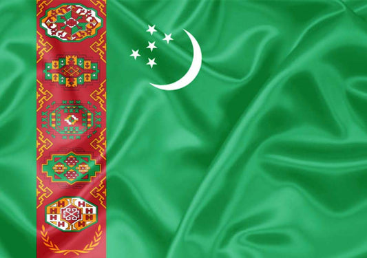 Imagem da Bandeira Turcomenistão