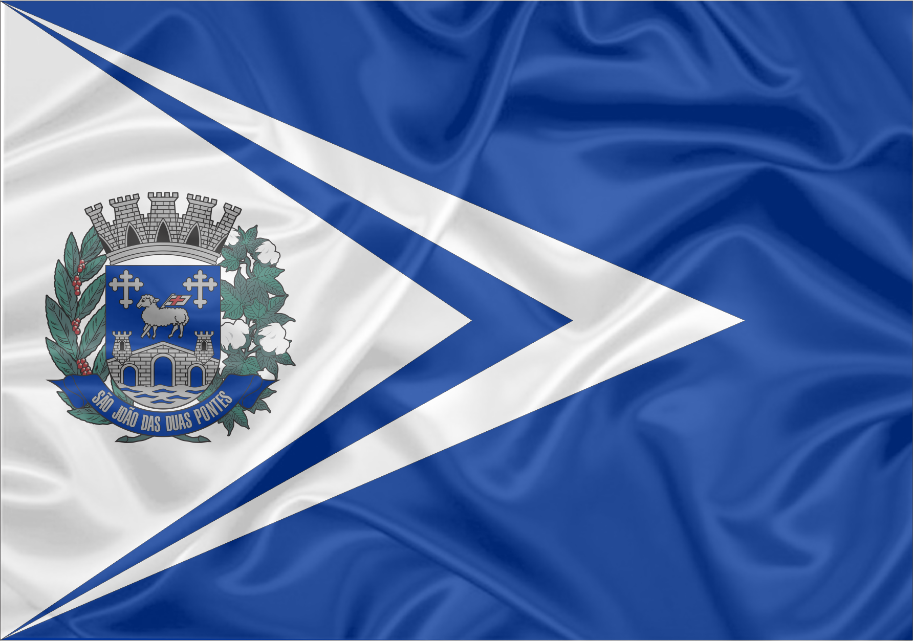 Imagem da Bandeira São João das Duas Pontes