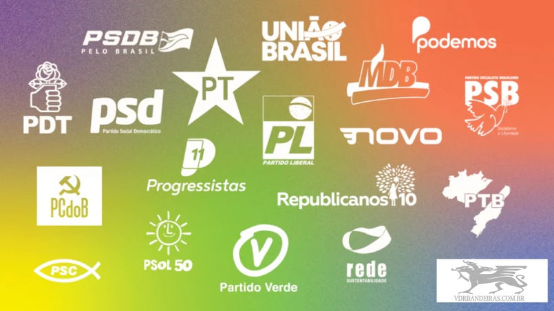 Bandeira Campanha Política - Sem haste