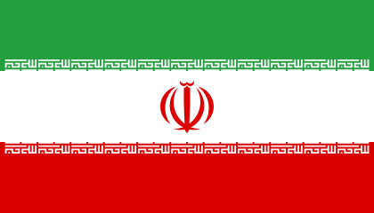 Imagem da Bandeira Irã (República Islâmica do)