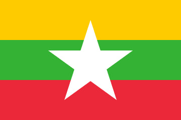 Imagem da Bandeira Mianmar
