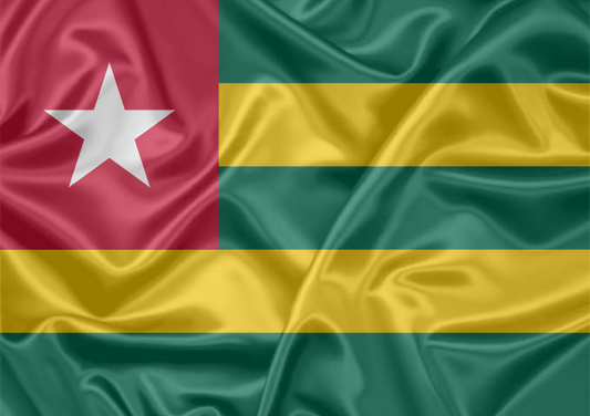 Imagem da Bandeira Togo