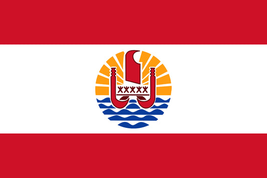 Imagem da Bandeira Polinésia Francesa