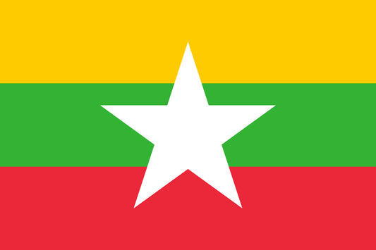 Imagem da Bandeira Myanmar
